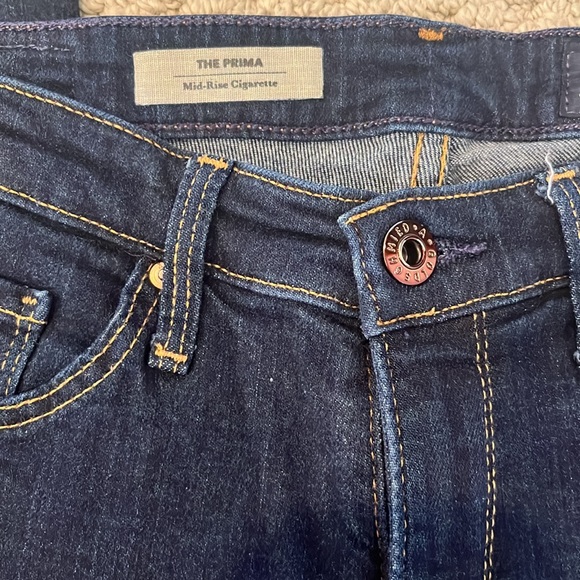 AG Adriano Goldschmied Womens The Prima Mid
Rise Cigarette Leg Jean - Picture 3 of 8